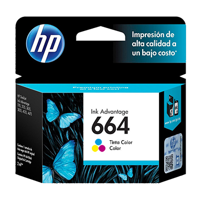 Cartucho HP 664 Color