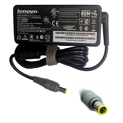 CARGADOR PORTATIL LENOVO PUNTA AGUJA 20V 3.25A 7.9*5.5
