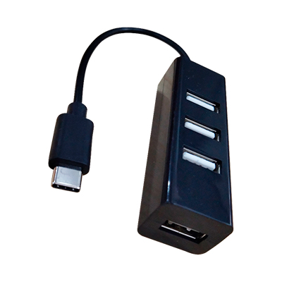 HUB TIPO C A 4 PUERTOS USB 2.0 500201