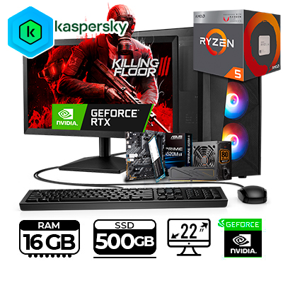COMPUTADOR GAMER POWER GROUP R56162KRX RYZEN 5