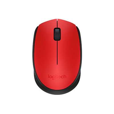MOUSE INALAMBRICO LOGITECH M170 ROJO