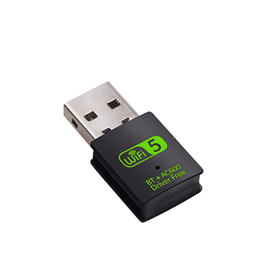 ADAPTADOR DE RED USB WIFI + BLUETOOTH AC600 DOBLE BANDA