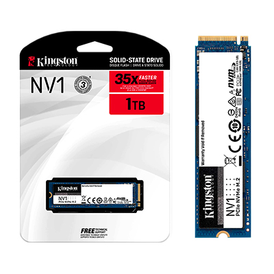DISCO SSD PCI EXPRESS M2 NV1 SNVS 1TB KINGSTON+IVA
