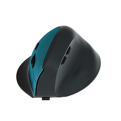 MOUSE VERTICAL INALAMBRICO ERGONOMIC M1688 RECARGABLE AZUL