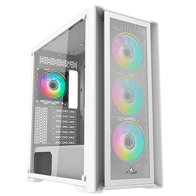 TORRE ICEBERG TITAN M16 BLANCO E-ATX SIN FUENTE