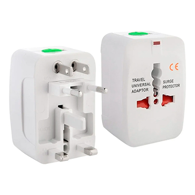 ADAPTADOR DE CORRIENTE UNIVERSAL KIT VIAJERO