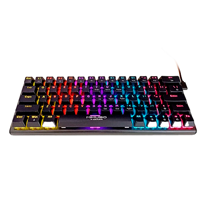 TECLADO GAMER MIKUSO XK-63 MECANICO RGB