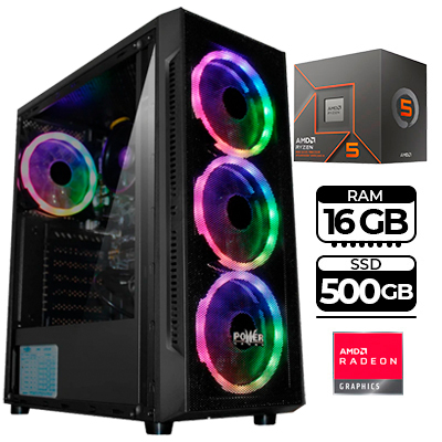TORRE GAMER POWER GROUP R85162SM RYZEN 5
