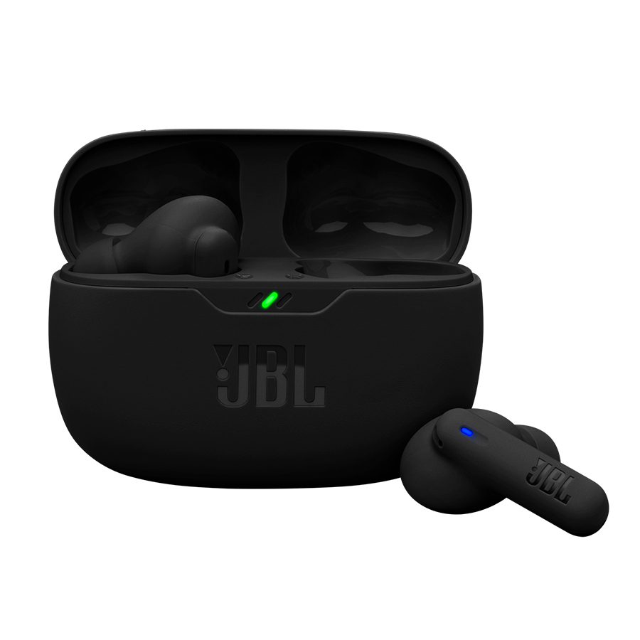 AUDIFONOS BLUETOOTH JBL WAVE BEAM 2 NEGROS
