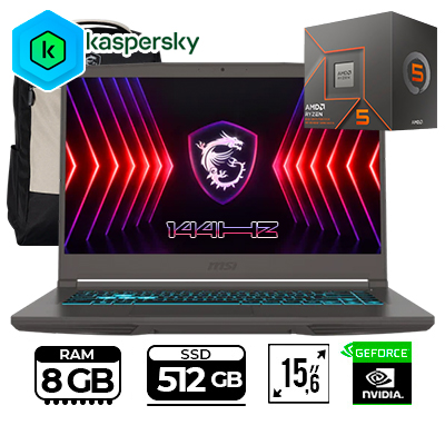 PORTATIL MSI GAMING THIN A15B7UC RYZEN 5