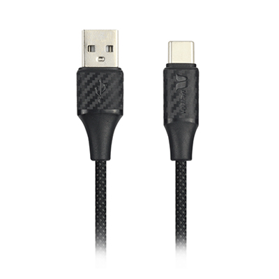 CABLE USB A TIPO C TRENZADO 1M JALTECH JAL-A13
