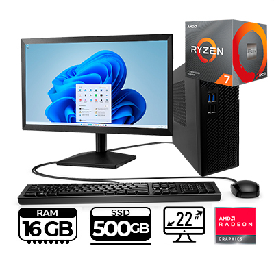 COMPUTADOR CLON COMPUMAX SFF ESC RYZEN 7