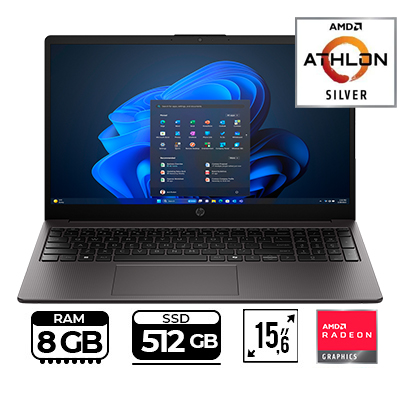 PORTATIL HP 255R G10 ATHLON SILVER 7120U