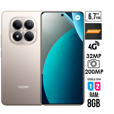 CELULAR XIAOMI REDMI NOTE 15 PRO TITANIUM 256GB