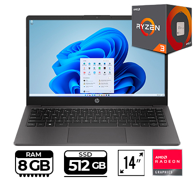 PORTATIL HP 245 G10 RYZEN 3