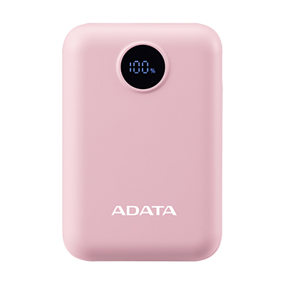 POWER BANK ADATA PC10022-12PK USB-C 10000MHA ROSADO